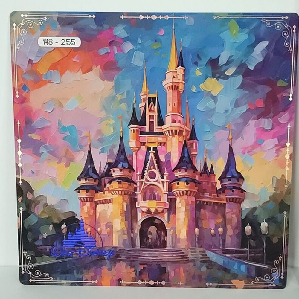 Disneyland Castle Disney 100th Limited Edition Art Card Print Big One 148/255